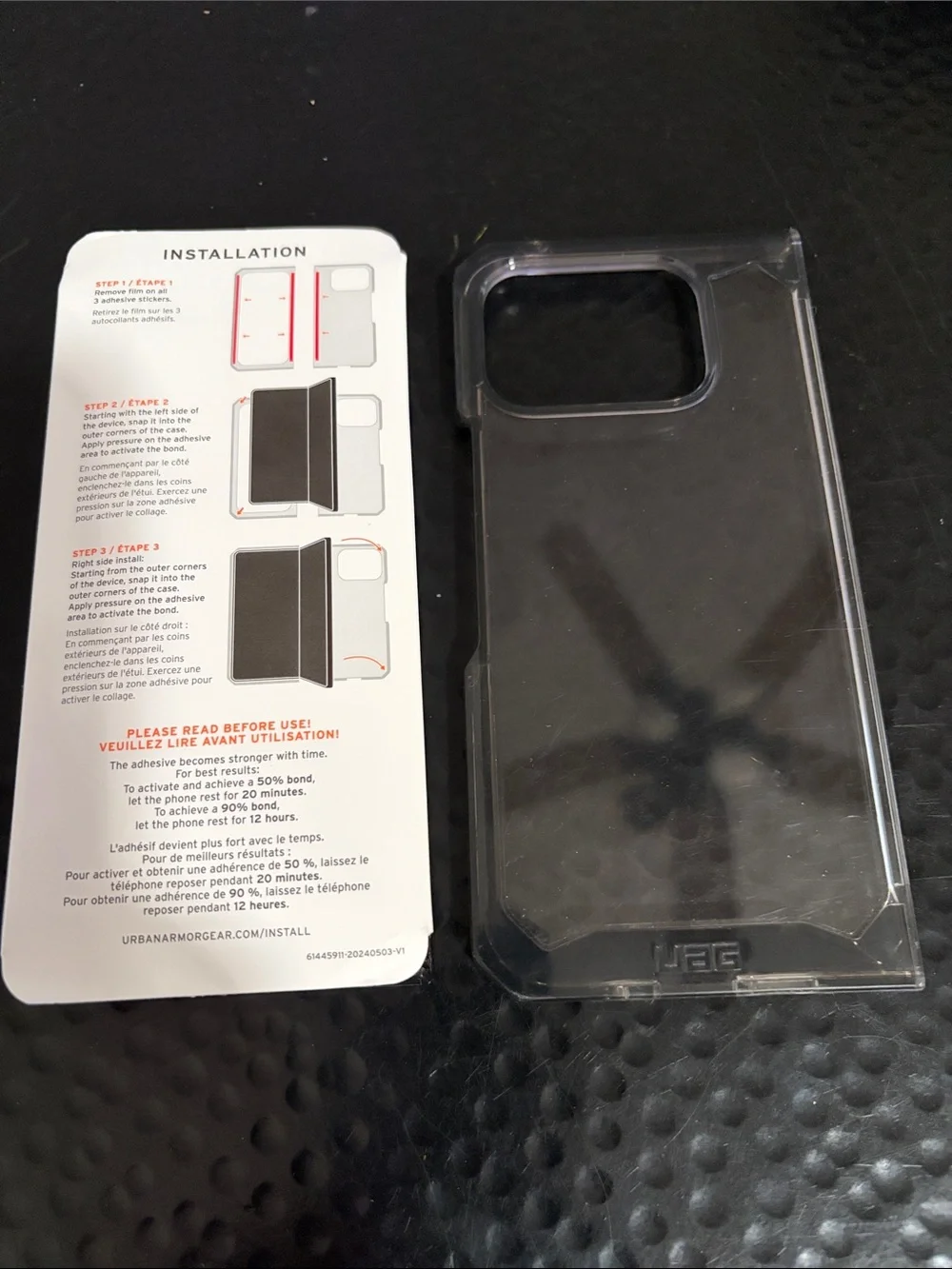 UAG Clear Plyo Protective Case for Google Pixel 9 Pro Fold